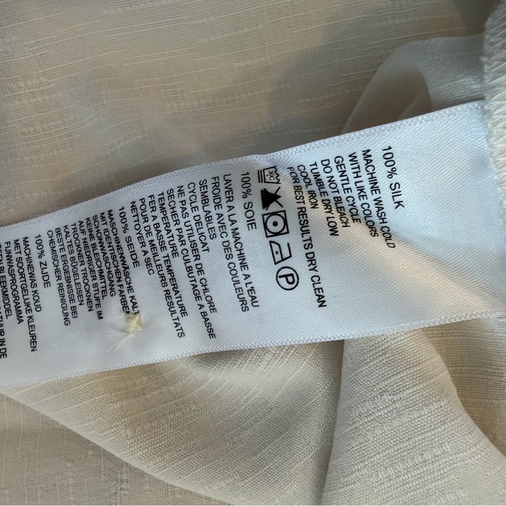 Tommy Bahama Cream Button Down Shirt - Picture 5 of 6